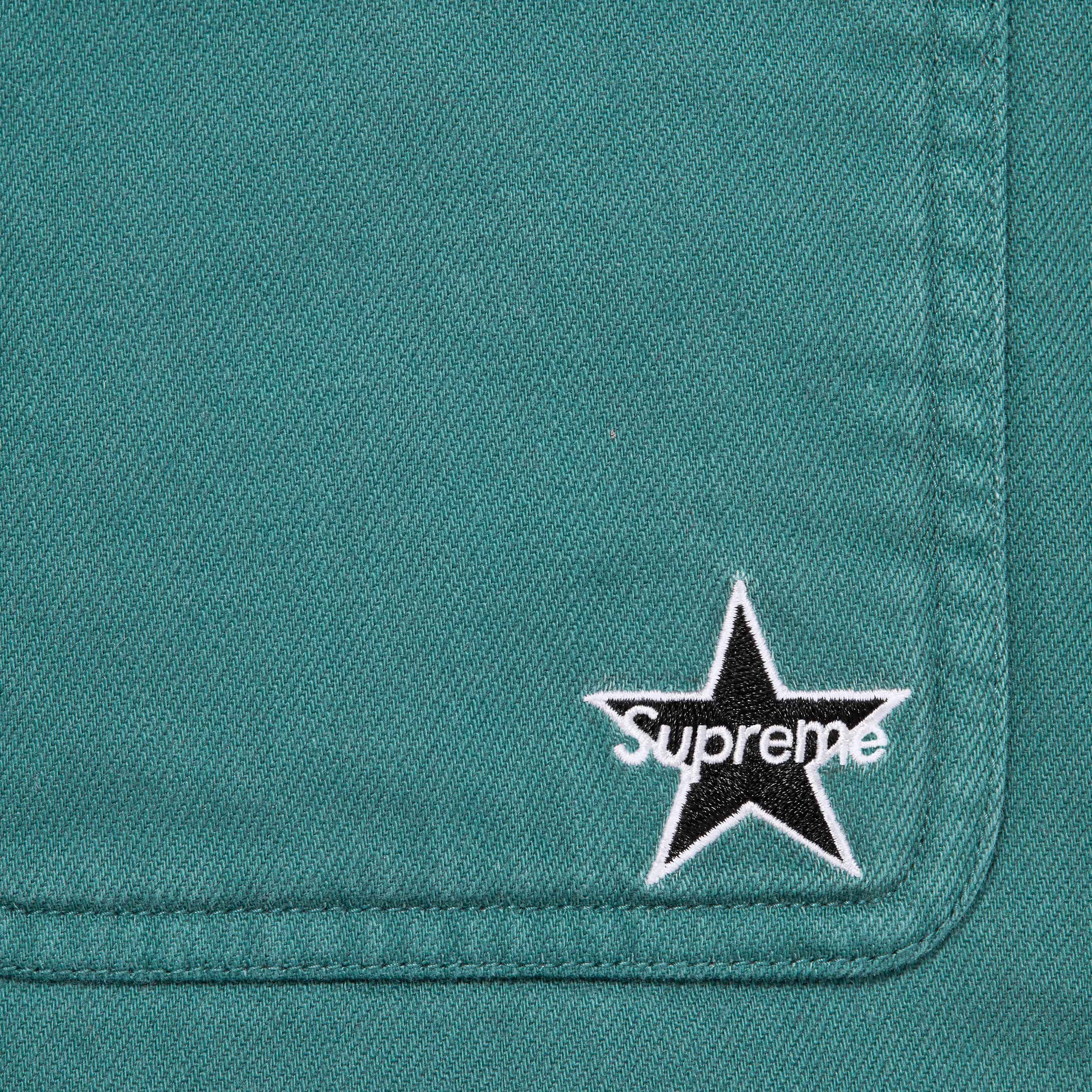 Quilted Lined Denim Snap Shirt view 4